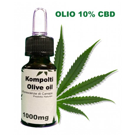 Olio di canapa  CBD 10%