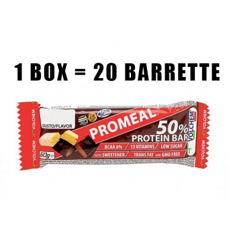 PROMEAL PROTEIN 50% - BOX DA 20 BARRETTE x 60gr