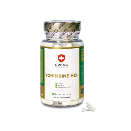 YOHIMBINE HCL 10mg 100caps