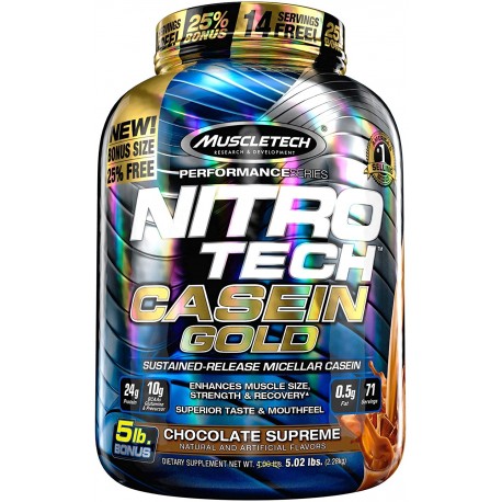 NITROTECH CASEIN GOLD PERFORMANCE SERIES  5LBS