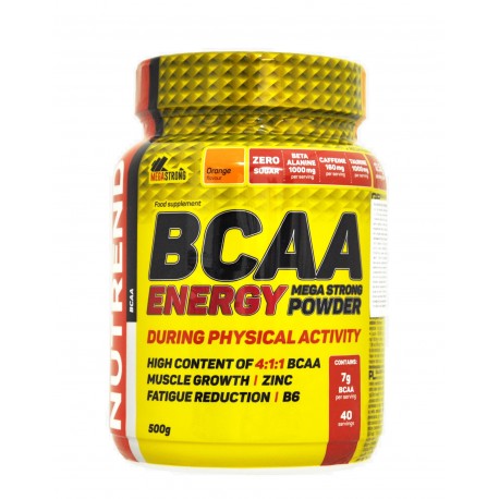 BCAA ENERGY MEGA STRONG 411 - 500gr