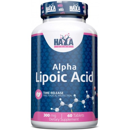 Alpha Lipoic Acid Time Release  300mg - 60tabs