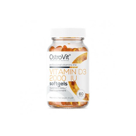VITAMIN D3 2000UI SOFTGELS 60 CPS