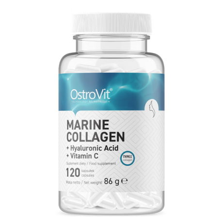 Collagene Marino con Acido Ialuronico e Vitamina C 120 capsule