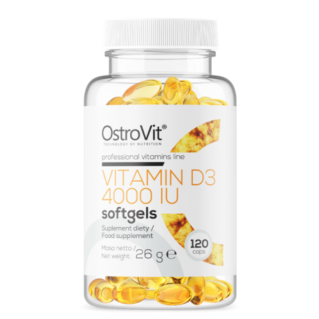 Vitamin D3 4000 IU 120 caps