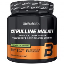Citrulline Malate 300gr Green Apple