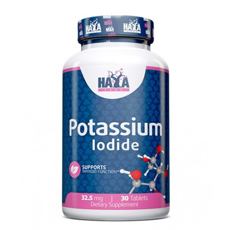 Potassium Iodide 32.5mg. 30 Tabs.