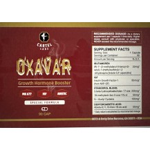 OXAVAR 60CAPS - MK677 - IGF1 - ANDROSTERONE STACK