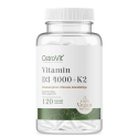 Vitamin D3 4000 + K2 VEGE 120 capsules