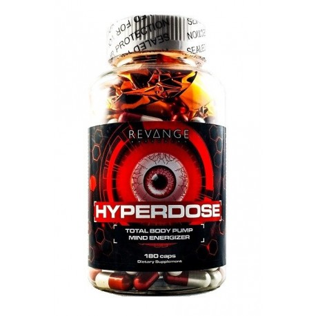 Revange Nutrition Hyperdose 180 caps pre-workout capsule