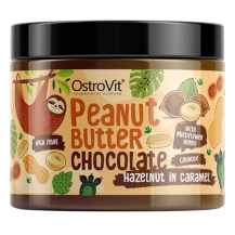 Chocolate Peanut Butter + Hazelnuts in Caramel crunchy 500G