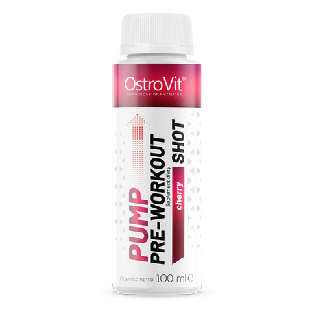 OstroVit Pump Pre-Workout Shot senza beta-alanina 100 ml