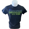 T-Shirt BXE-2772E Colore BLACK/LIME FLUO - BOXEUR DES RUES