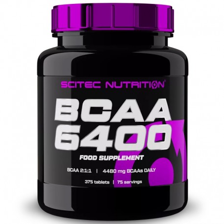 BCAA 6400 Aminoacidi Ramificati 375 compresse da 1 grammo