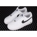 NIKE AIR FORCE 1 07 LOW - BIANCHE BAFFO NERO SCARPE