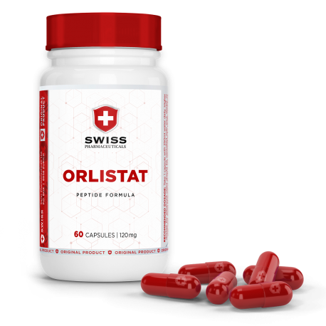 ORLISTAT 60cps da 120mg - DIMAGRANTE BRUCIA GRASSI - SWISS