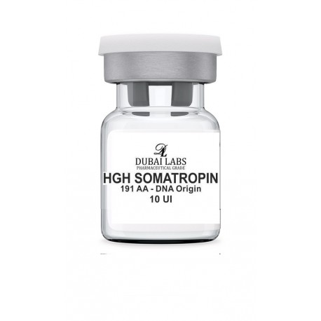 HGH 10 IU -- SOMATOTROPINA RICOMBINANTE  - DUBAI LABS