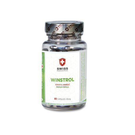 WINSTROL 80CPS DA 125MG - SWISS  PHARMA