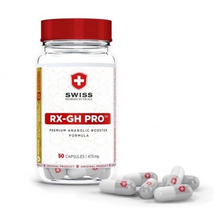 RX GH PRO  50cps da 473mg - STACK RAD LGD IBUTA IGF1 - SWISS