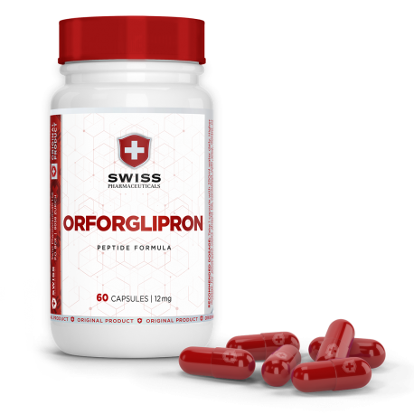 ORFORGLIPRON PEPTIDE 60CPS DA 12MG - GLP-1  ANTI OBESITA -  SWISS