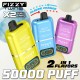 Fizzy Twins 50000 Puffs Dual Flavor Vape usa e getta