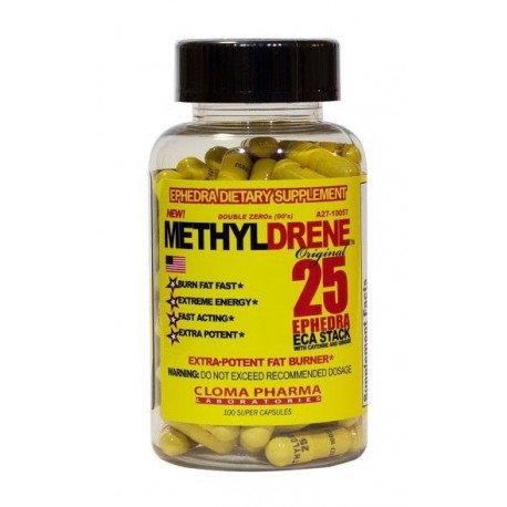 METHYLDRENE ORIGINAL(ECA STACK) 25 100 CAPS
