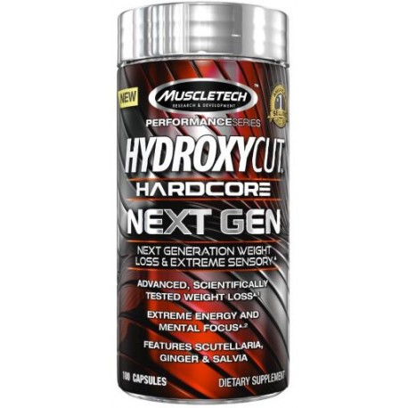 HYDROXYCUT  HARDCORE NEXT GEN 100 CPS
